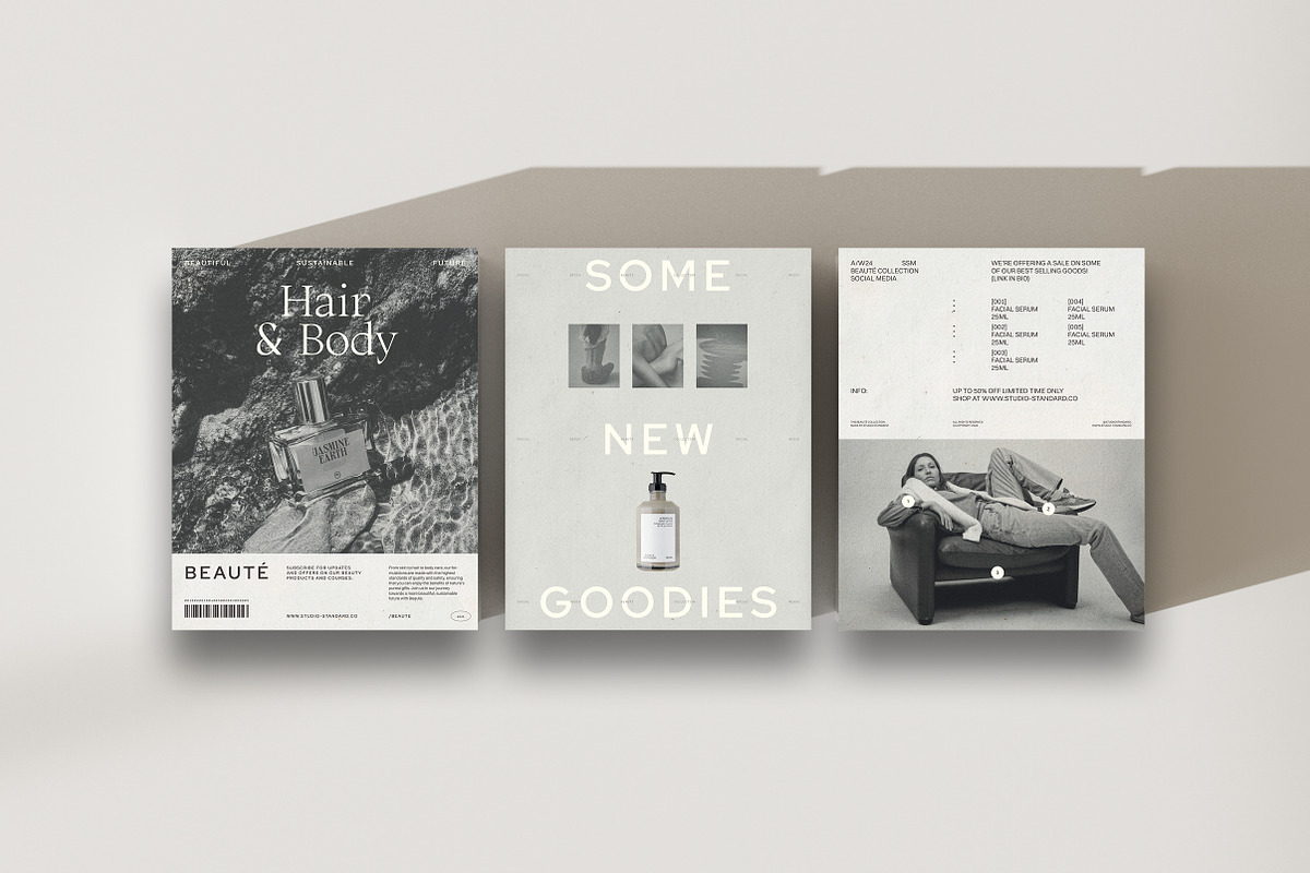 BEAUTÉ | Social Media Kit, a Social Media Template by Studio Standard (Photo 10 of 12)