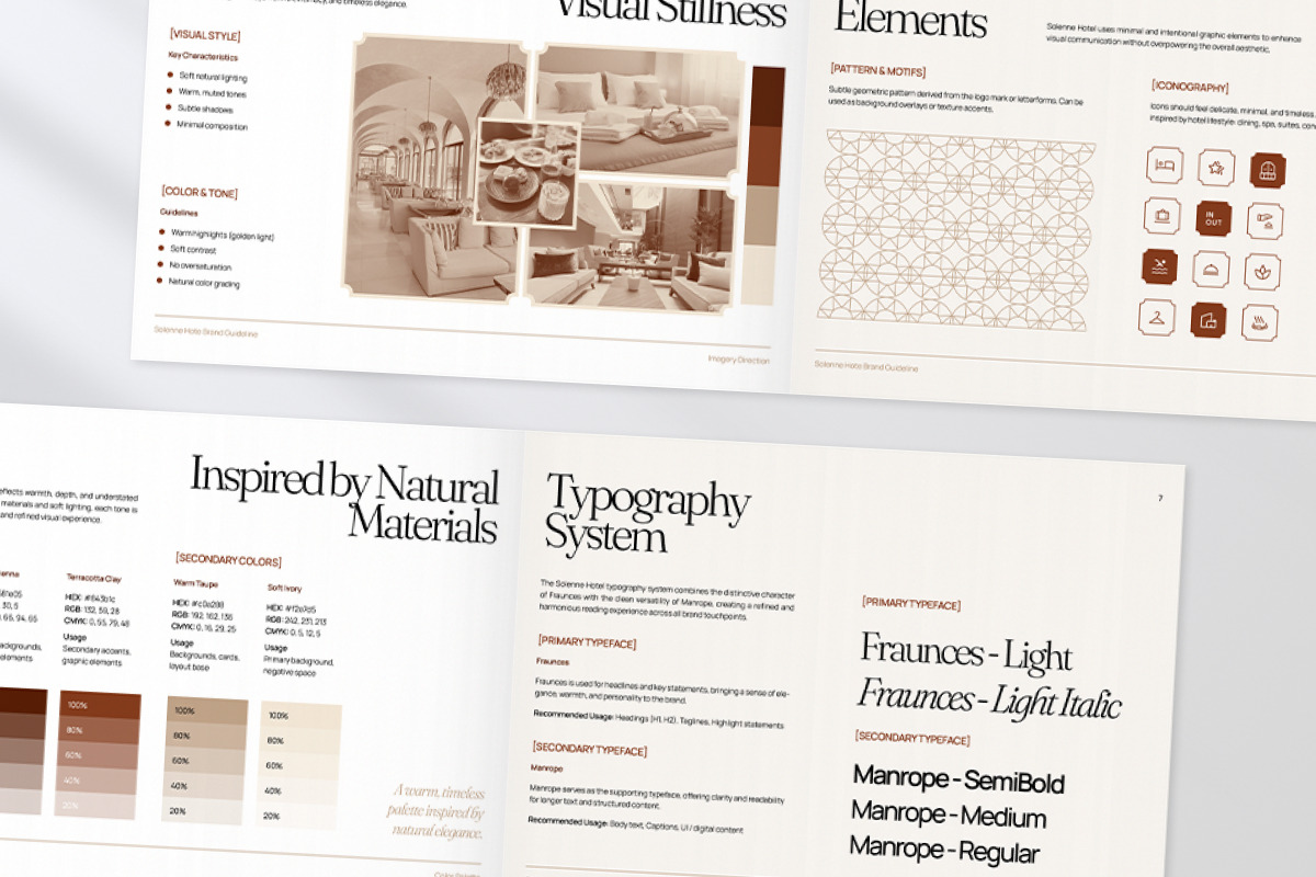 Boutique Hotel Brand Guideline, a Magazine Template by productype1 (Photo 3 of 7)