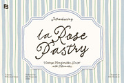 La Rose Pastry, a Script Font by Eko Bimantara (Thumbnail 1 of 9)
