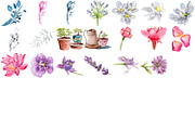 Butterfly BUNDLE 90 Watercolor PNG, a Decorative Illustration by LilyBoo Clipart (Thumbnail 4 of 4)