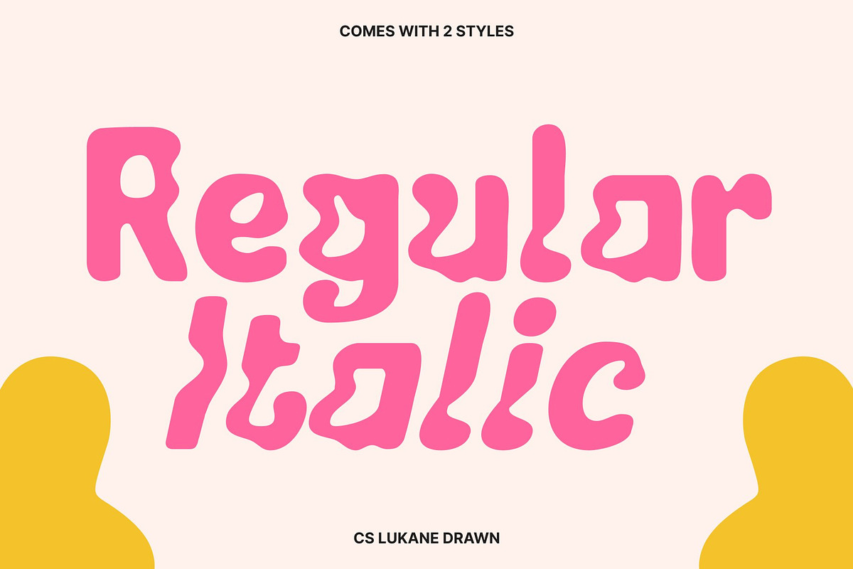 CS Lukane Drawn, a Sans Serif Font by Craft Supply Co. (Photo 3 of 8)