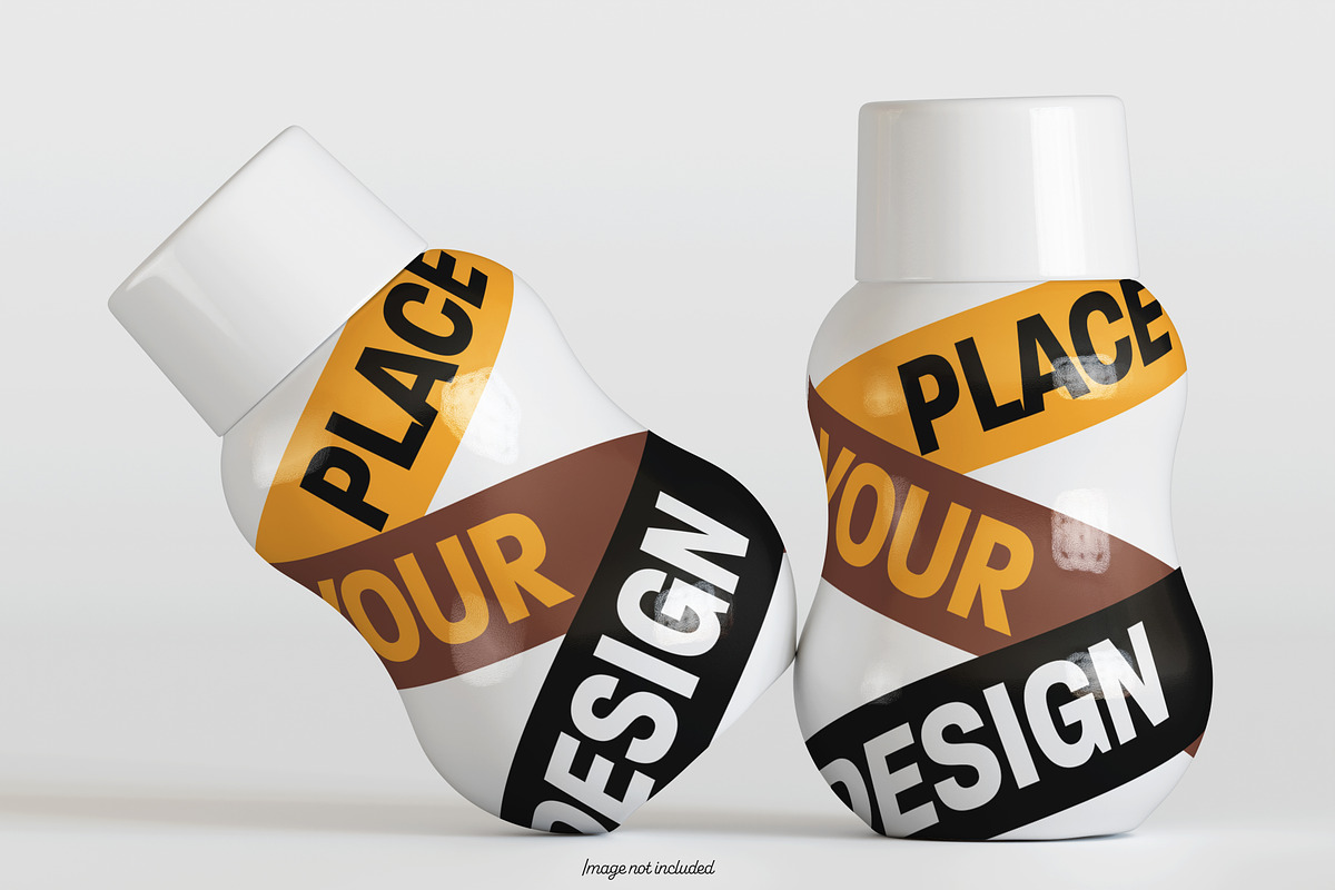Baby bottle mockup bundles, a Cups & Container Mockup by Ambo Ampeng (Photo 16 of 32)