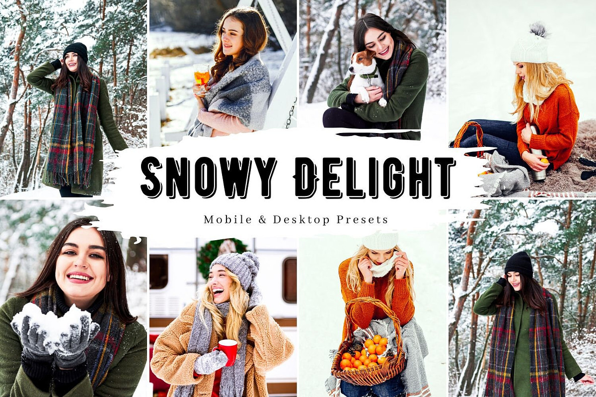 10 Snowy Delight Lightroom Presets, a Preset Add-On by LucaTheme (Photo 1 of 9)
