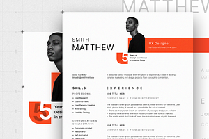 Resume/CV, a Resume Template by Reuix Studio