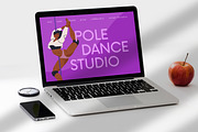 Pole dance classes, web backgrounds, a Background Graphic by Good Studio (Thumbnail 6 of 9)