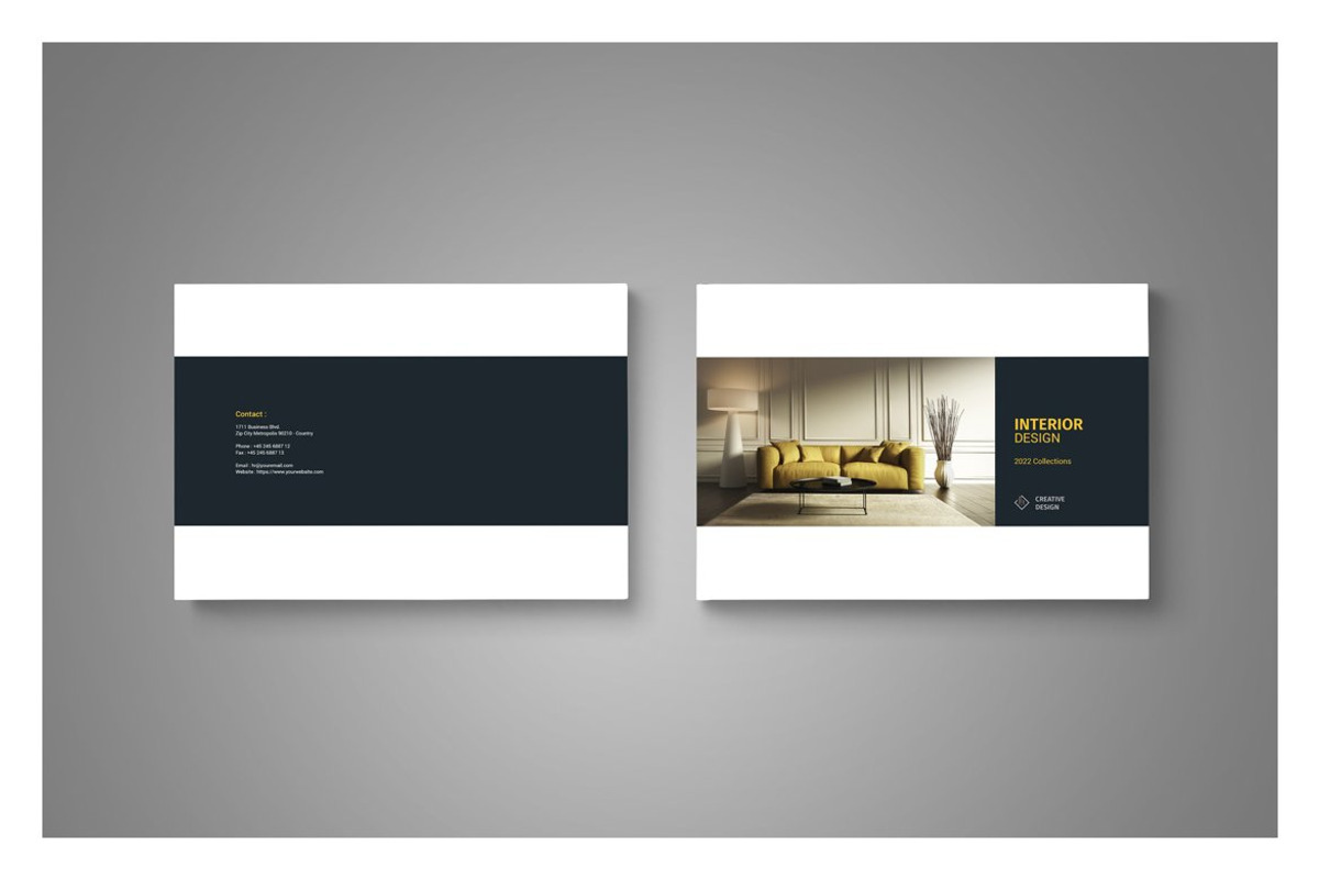 Interior Brochure Catalogs, a Brochure Template by adekfotografia (Photo 2 of 13)
