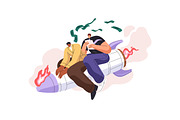 Business people set. Startup concept, a Person Illustration by PaperTrident (Thumbnail 6 of 13)