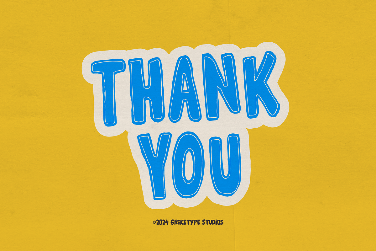 Wonky Dongki | Hand Drawn Display, a Handwritten Font by gracetype_studio (Photo 12 of 12)
