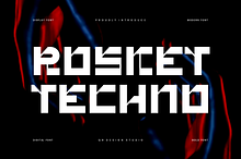 Rosket Techno Font