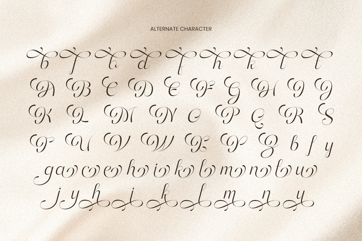 Monologue Elegant Luxury Script Font, a Script Font by Sensatype (Photo 8 of 12)