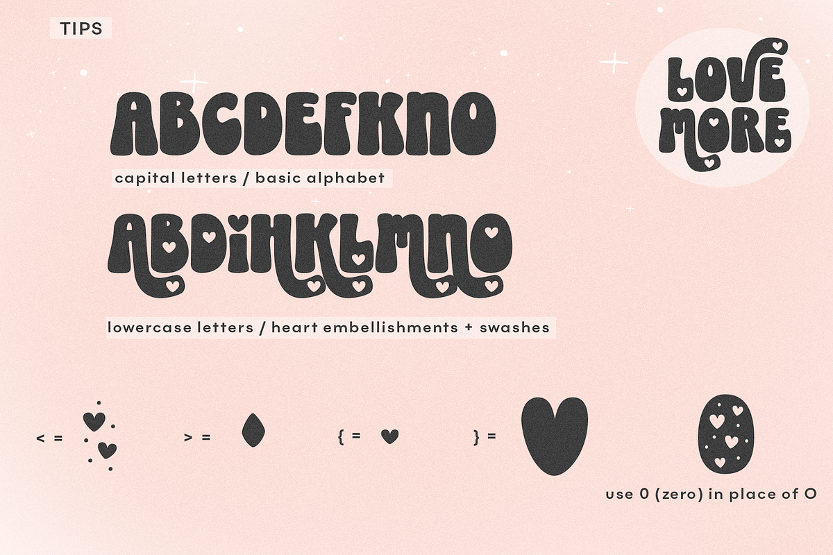 Love More | Retro Font, a Sans Serif Font by KA Designs (Photo 8 of 10)