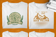 12 Vintage Badge Logos Version 3, a Branding & Logo Template by Graphicgo (Thumbnail 3 of 4)