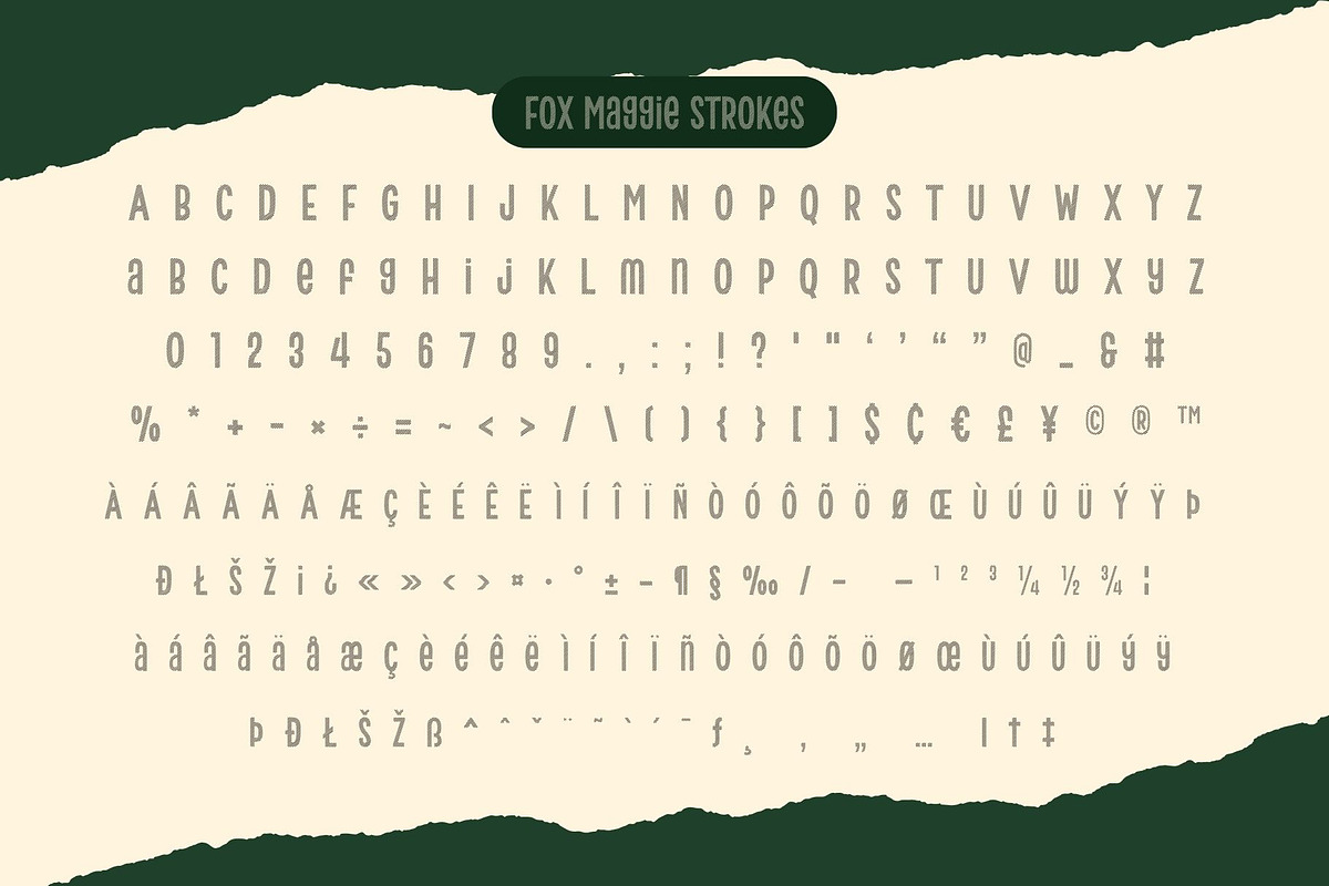 Fox Maggie: 4 Font Styles, a Handwritten Font by Fox7 By Rattana (Photo 10 of 13)