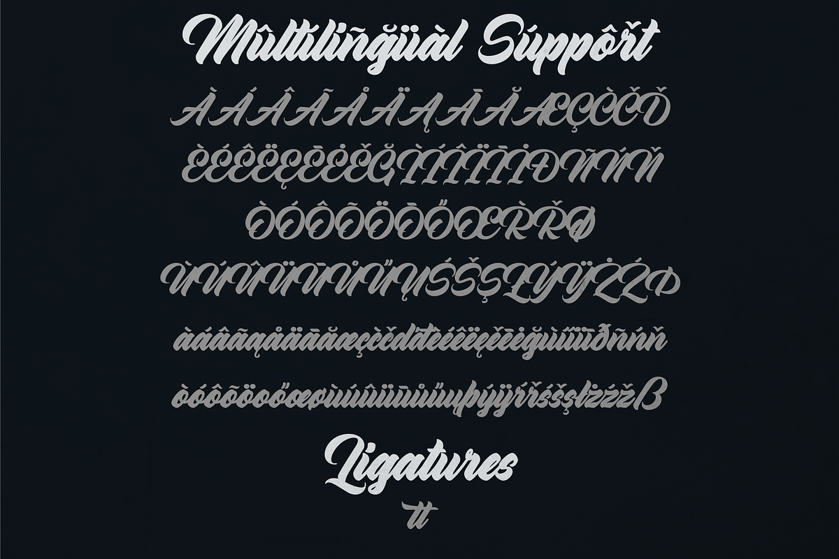 Yowesta Script Font, a Script Font by Naufal Labs (Photo 13 of 15)