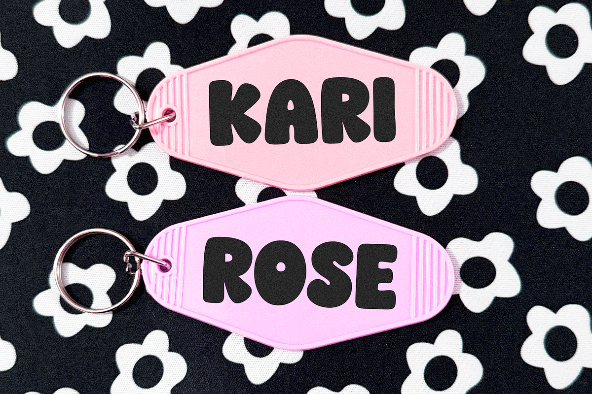 Rose Skies | Cute Bubbly Font, a Handwritten Font by KA Designs (Photo 4 of 11)