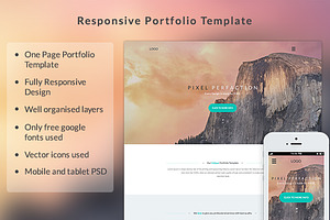 Responsive Portfolio Template
