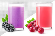 Berries drinks, an Object Graphic by Fruits+Veggies (Thumbnail 3 of 3)