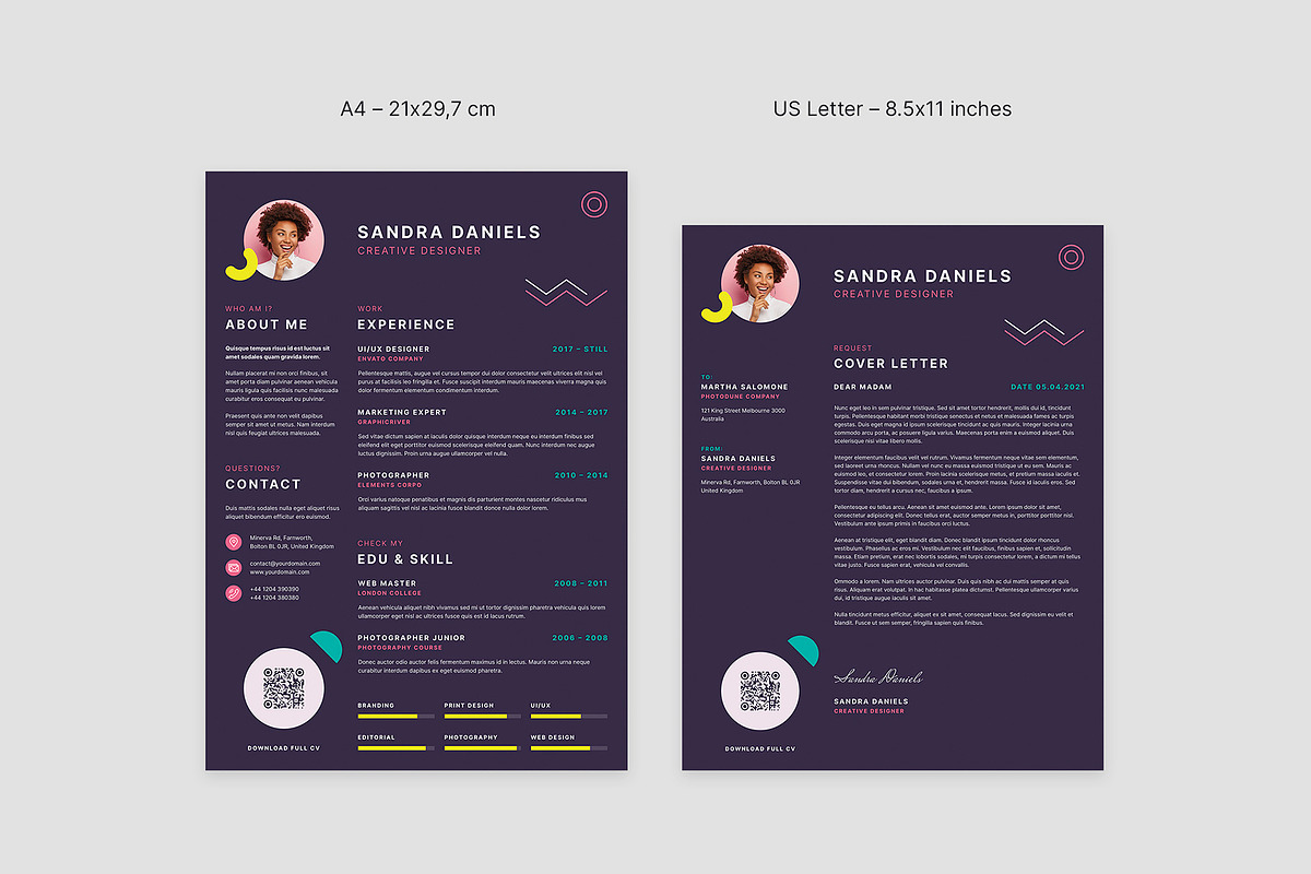 The Resume Flyer Canva Template, a Resume Template by artbart (Photo 10 of 10)