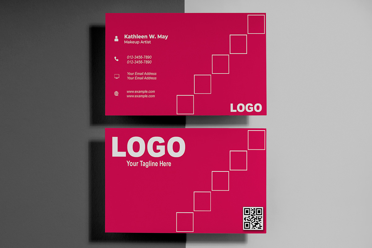 Modern Corporate Card Template preview 2