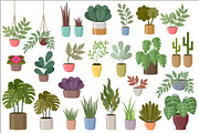 Flower and Home Plant Store, a Decorative Illustration by Gurza SHOP (Thumbnail 3 of 8)