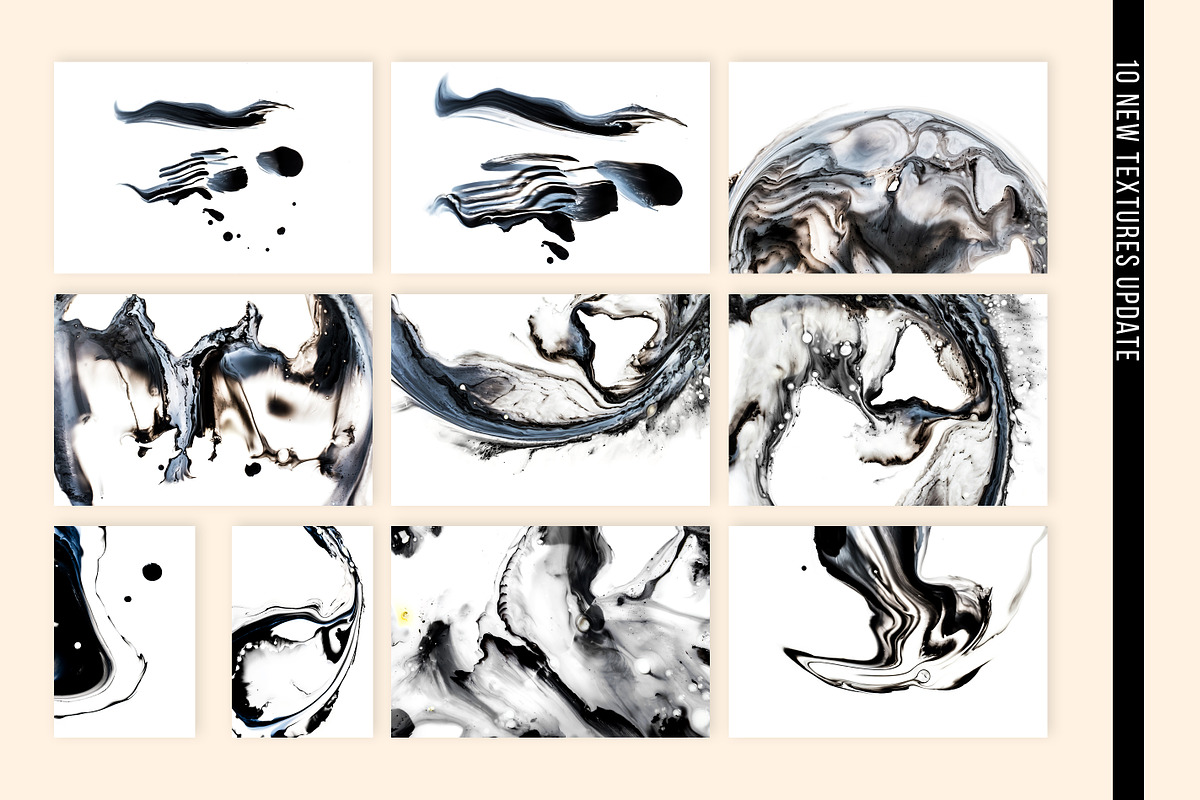 Inky Milk, a Texture Graphic by KAT (Photo 2 of 9)