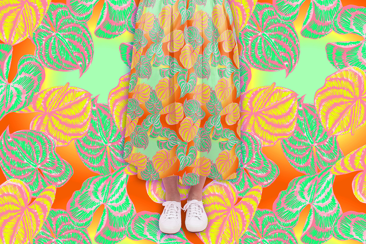 Neon Floral Maximalist Patterns, a Pattern Graphic by angelainthefields (Photo 8 of 9)
