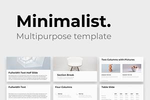 Minimalist - Presentation Template