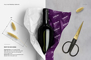 Wrapping Paper Wine Bottle Mockup, a Pens & Pencil Mockup by creatsy5 (Thumbnail 5 of 27)