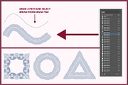 Illustrator Security Border Brush, a Brush Add-On by MRI STUDIO (Thumbnail 13 of 26)
