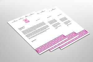 Tiles Letterhead Template