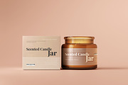 Amber Glass Candle Mockup Bundle, a Packaging Mockup by pmvch (Thumbnail 93 of 135)