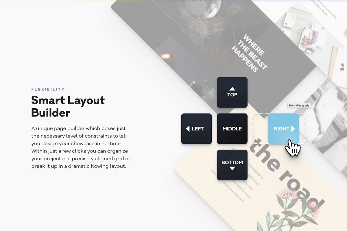 PILE - A WordPress Portfolio Theme, a WordPress Template by Pixelgrade (Photo 4 of 5)