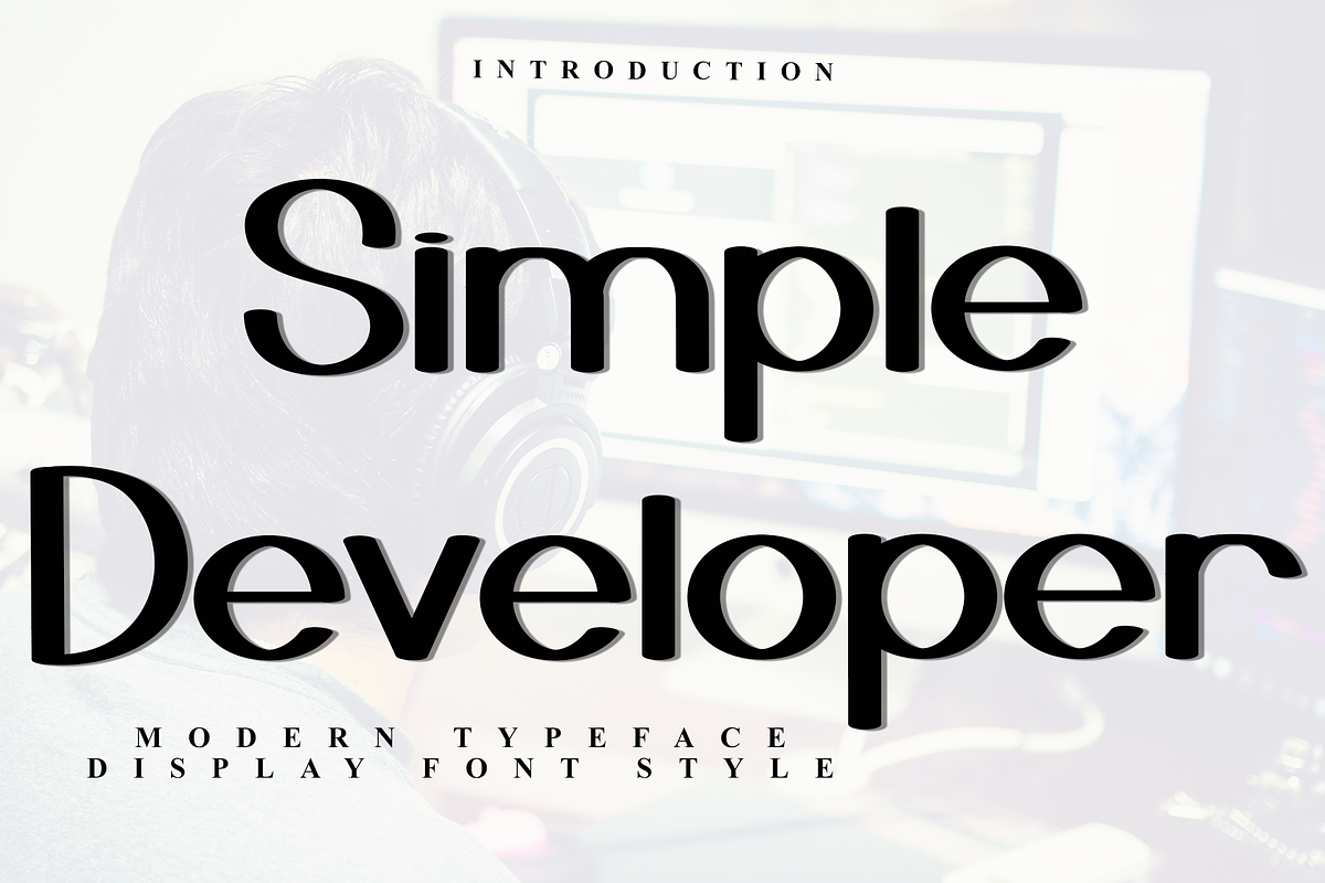 Simple Developer, a Script Font by FreshTypeINK (Photo 1 of 8)