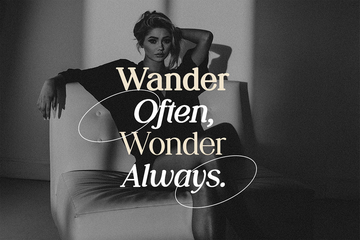 Modern Retro Font Bundles, a Serif Font by UICreative (Photo 2 of 14)