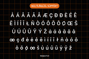 Molfin, a Sans Serif Font by Madjack.font (Thumbnail 11 of 12)