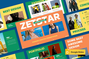 ZETSTAR - Fashion Creative GS, a Presentation Template by rgbryand