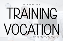 Training Vocation