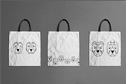 PIT BULL - set for pitbull lovers, an Illustration by Ja Polina ArtShop (Thumbnail 9 of 10)
