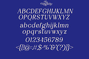 Glory - Hand Draw Italic Serif, a Serif Font by Luna Shop (Thumbnail 5 of 8)