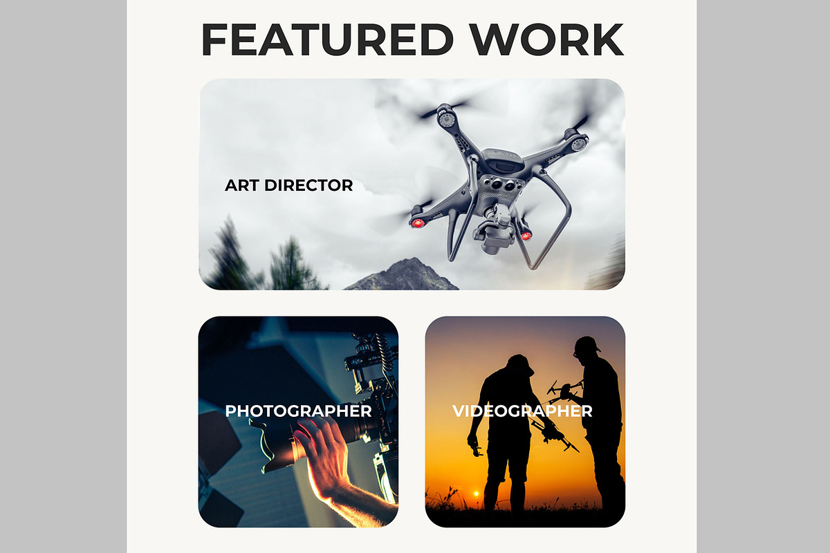 Personal Videographer Portfolio, an UI Kit Template by CreativeShaper (Photo 5 of 6)