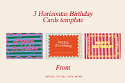 Full Color Birthday Greeting Cards, a Card Template by rzkaamlya (Thumbnail 1 of 5)