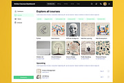 Online Courses Dashboard Web App, an UI Kit Template by nagaredesignstudio (Thumbnail 5 of 5)