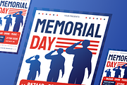 Memorial Day Flyer Set, a Flyer Template by Annora Studio (Thumbnail 6 of 6)