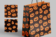 Happy Halloween, seamless patterns, a Pattern Graphic by Good Studio (Thumbnail 7 of 11)