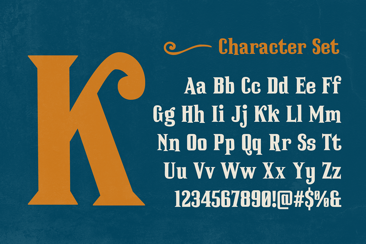 Klaus – A Playful Serif Font, a Serif Font by Hole Hope Design (Photo 2 of 8)