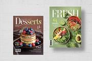 Food Magazine Cover Template, a Magazine Template by BrandPacks (Thumbnail 6 of 7)