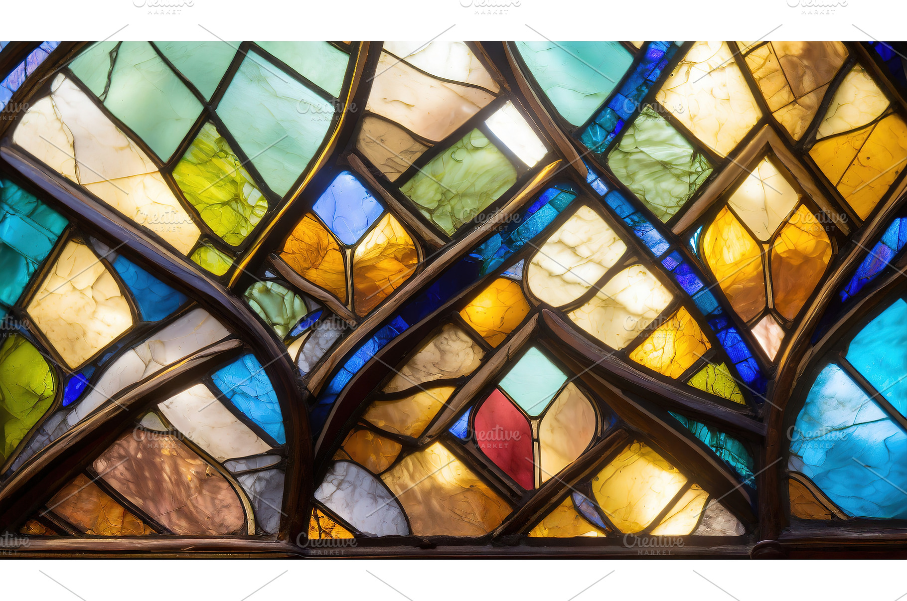 Close-up view of intricate stained, an Arts & Entertainment Photo by Igor Tichonow
