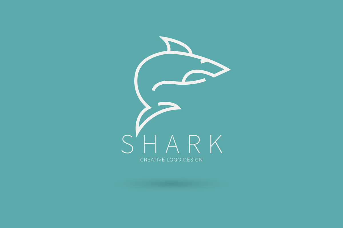 Shark logo, a Branding & Logo Template by Logocreative (Photo 2 of 3)