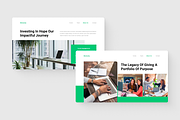 Non Profit Organization Google Slide, a Presentation Template by SquidPixey (Thumbnail 3 of 6)