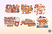 Fall svg bundle, Retro Fall svg, an Object Graphic by HeyLenaArts (Thumbnail 2 of 5)